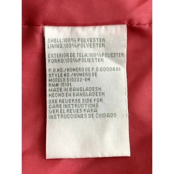 cg.l.cg Womens Pink Belted Trench Coat Style Size Large - Picture 13 of 14